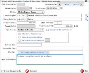 Contas a receber