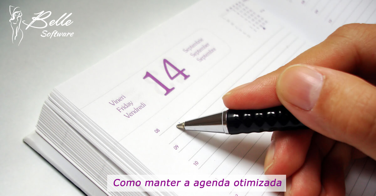 manter a agenda otimizada para agendar