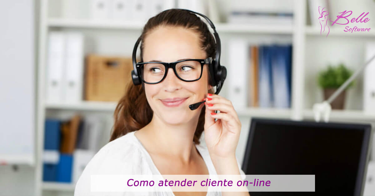 Como atender cliente on-line