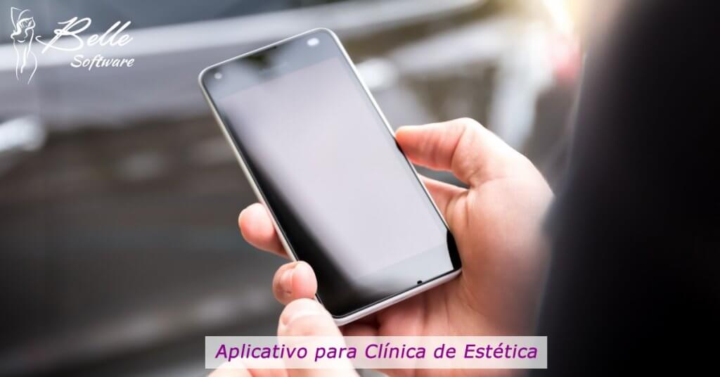 Aplicativo de celular para clinica de estética