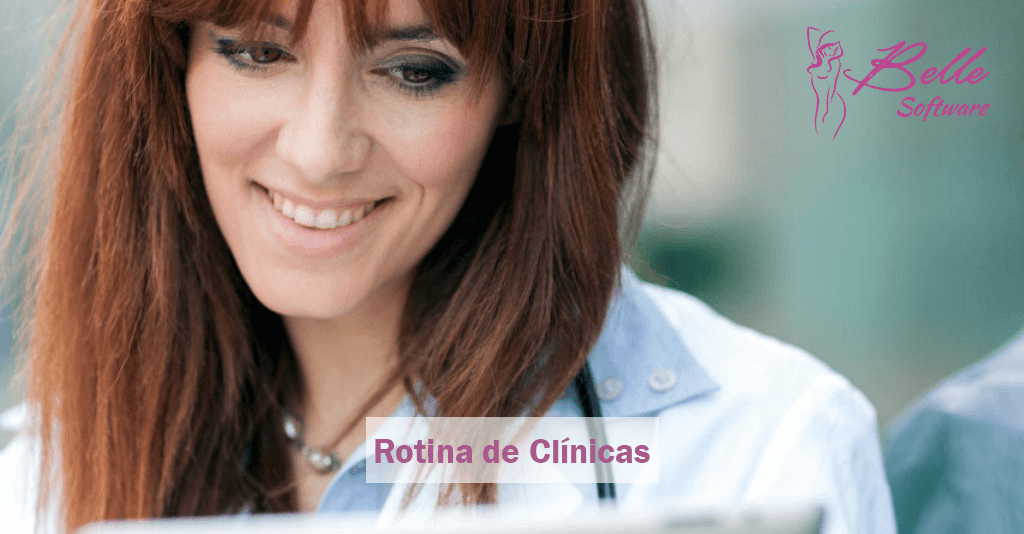 rotina de clínicas de estética