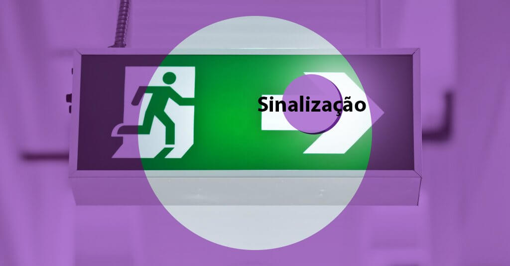 Placas de sinalização