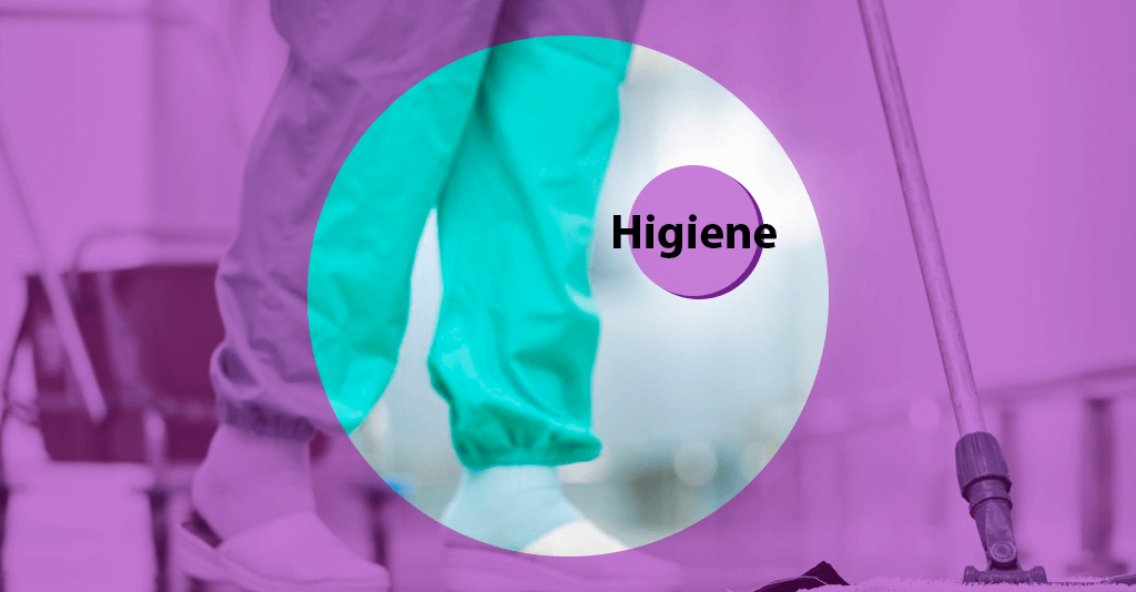 higiene na clínica de estética